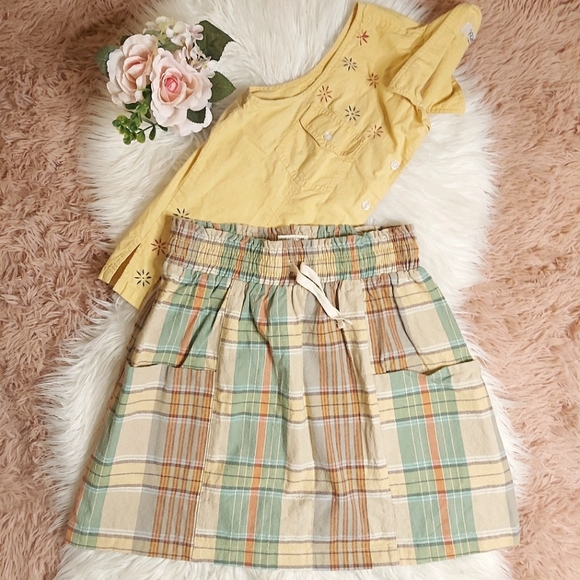 Urban Outfitters Dresses & Skirts - Urban Outfitters Plaid Cotton Y2K Mod A Line